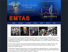 Tablet Screenshot of emtas.us